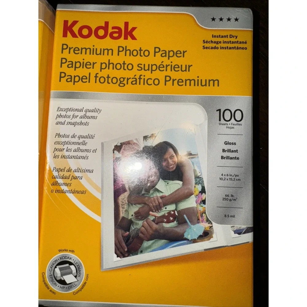 2 Kodak‎ Instant Dry Photo Paper 280 Total Sheets 4